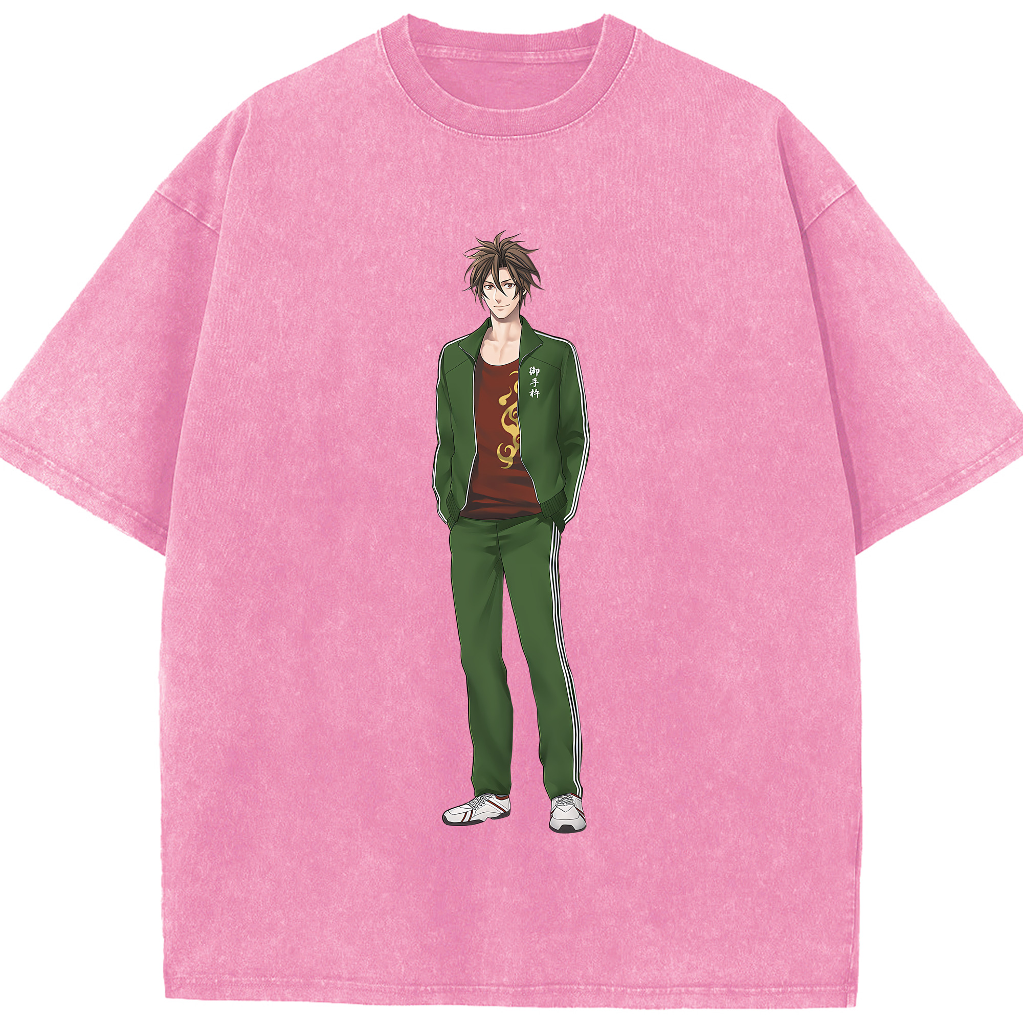 （画像用） 刀剣乱舞 Touken Ranbu 綿100% ヴィンテージ風 半袖Tシャツ（フロントプリント）
